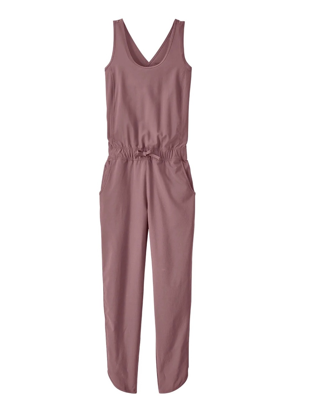 NWT- Women's Fleetwith Romper - Sleeveless Jumpsuit in Dusty Mauve